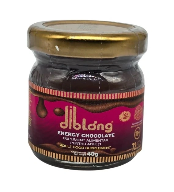 Ciocolata Tartinabila Afrodisiaca Femei DIBLONG pentru Libido si Intensificarea Orgasmului, 40 gr