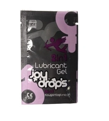 Lotiune JoyDrops 2 in 1 Gel Masaj si Lubrifiant, 5 ml