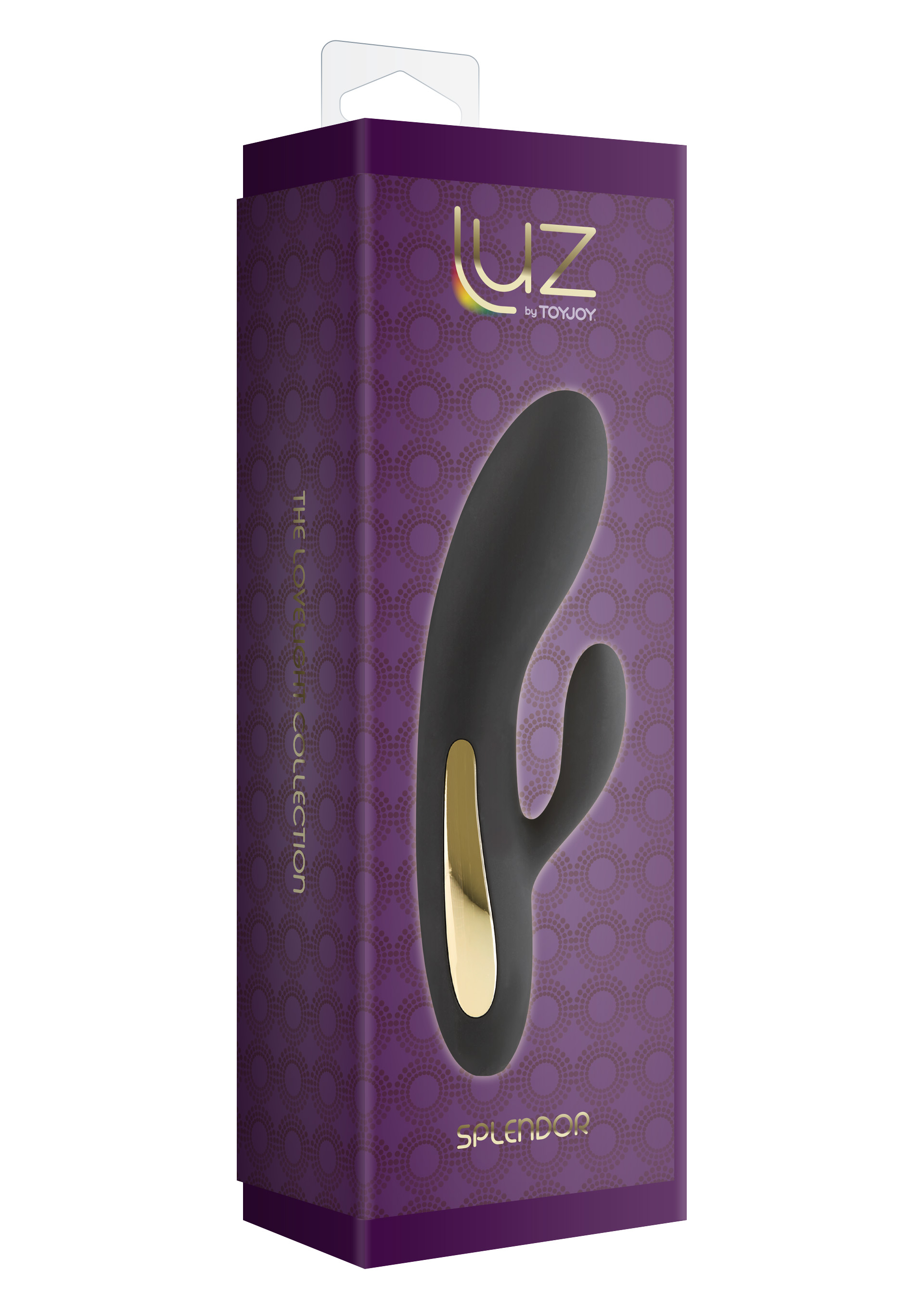 Vibrator Iepuras Splendor, 7 Moduri Vibratii, Silicon, USB, Negru, 17 cm, #3, Erotic24.ro