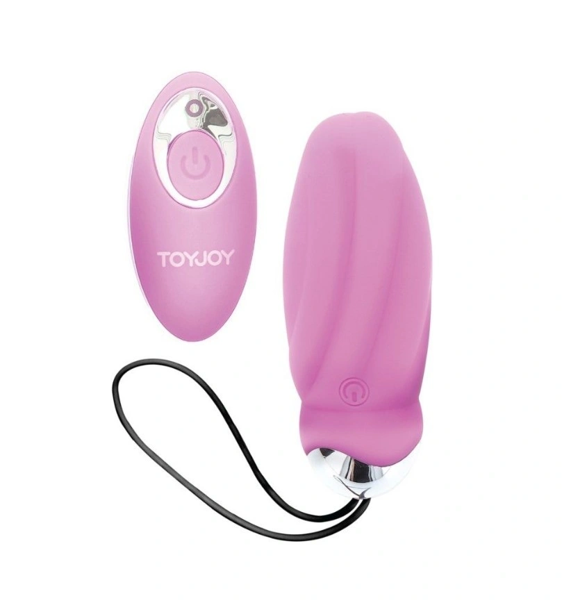Ou Vibrator You Crack Me Up, Remote Control, 8 Moduri Vibratii si Rotatii, Silicon, USB, Mov, 8.9 cm, #2, Erotic24.ro