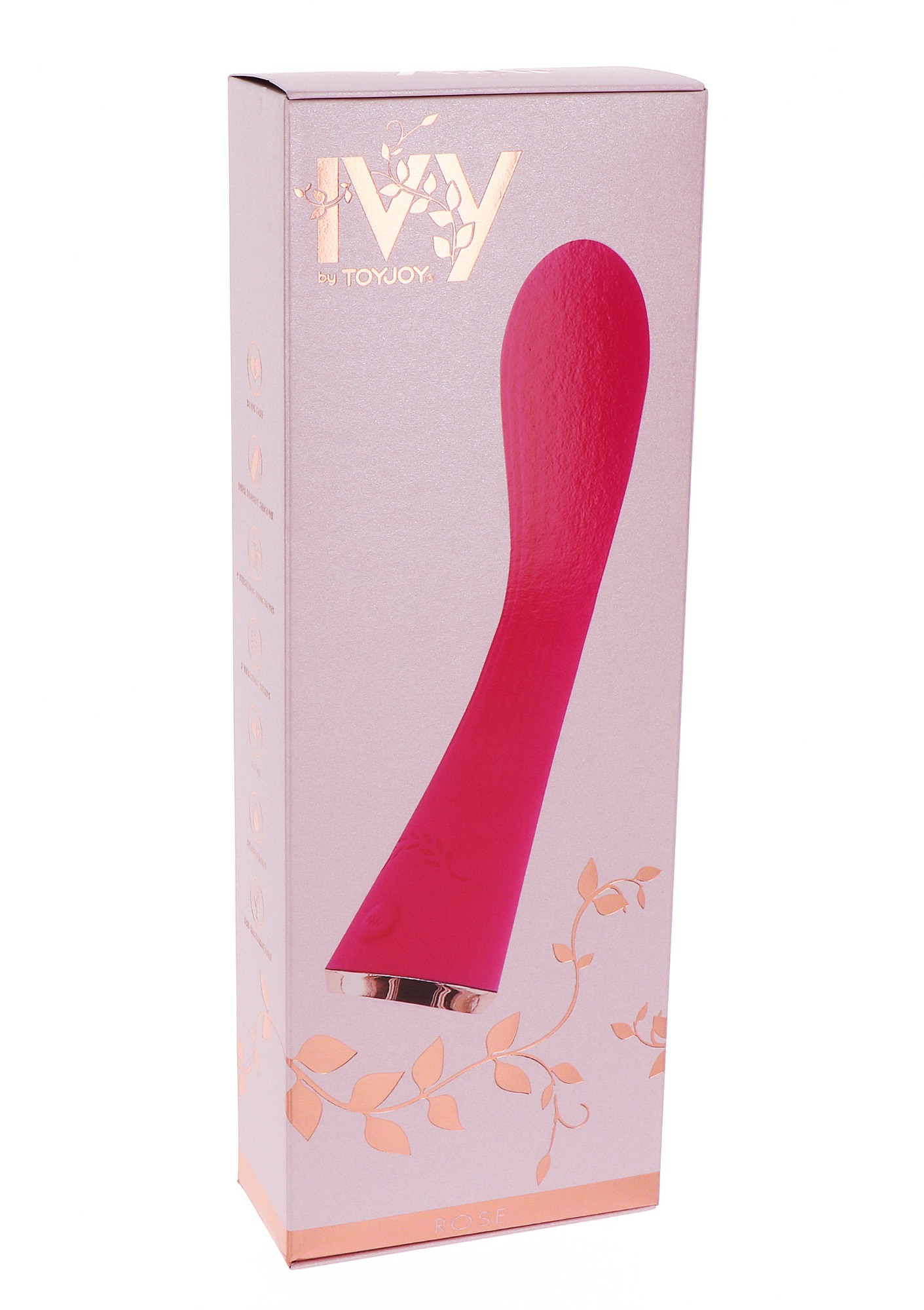 Vibrator Rose Silicon Dubla Densitate 9 Moduri Vibratii&3 Intensitati Viteza USB Roz 17.5 cm, #8, Erotic24.ro