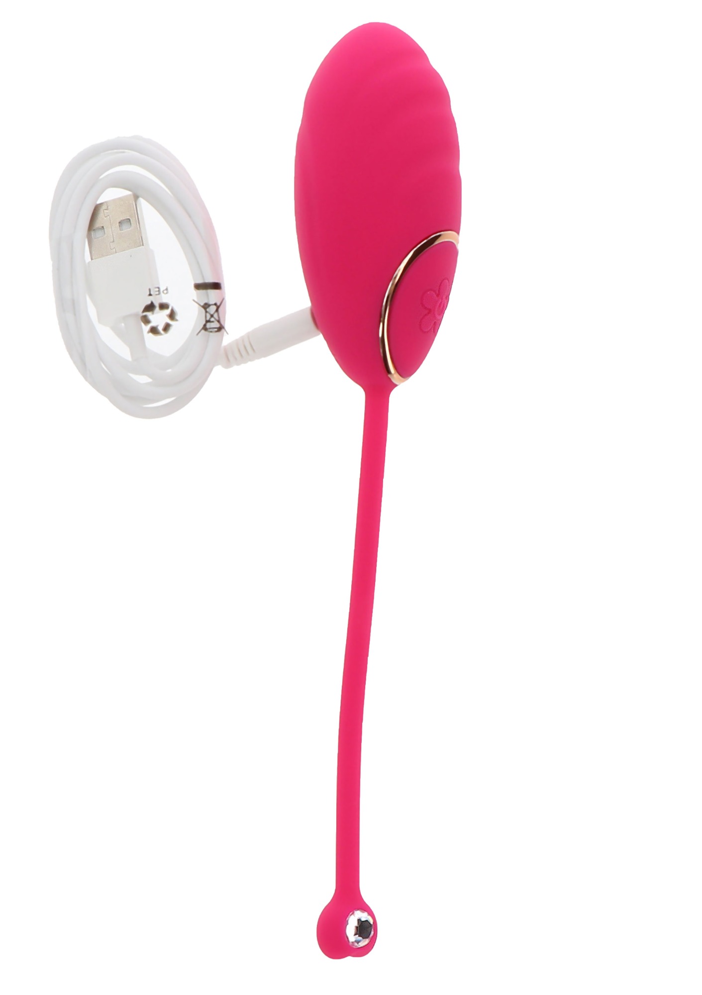 Ou Vibrator Lily Remote Control 7 Moduri Vibratii Silicon Roz, Nr. 7, Erotic24.ro