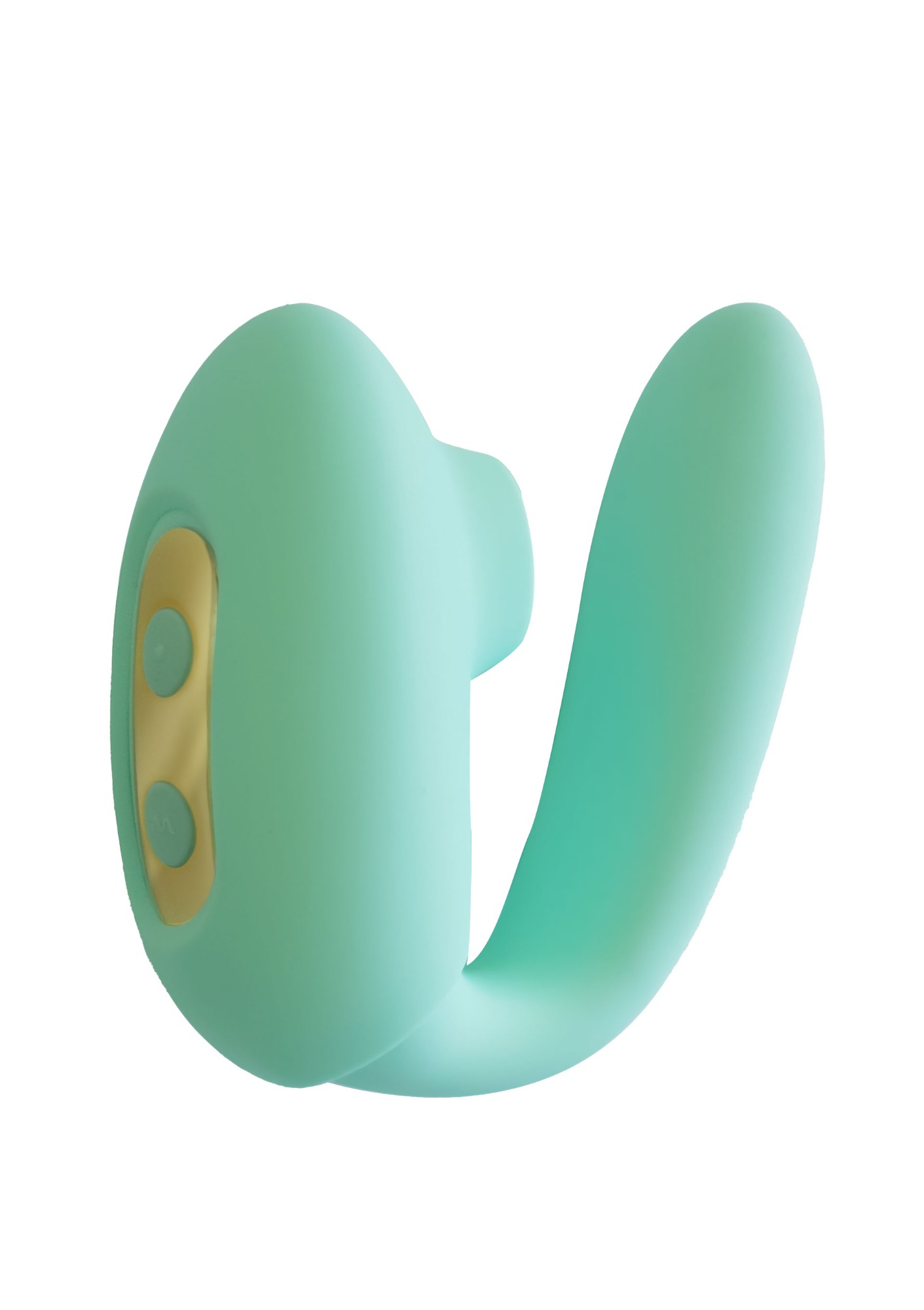Vibrator Couples Foreplay Enhancer cu Atasament, Silicon, USB, Verde, #5, Erotic24.ro