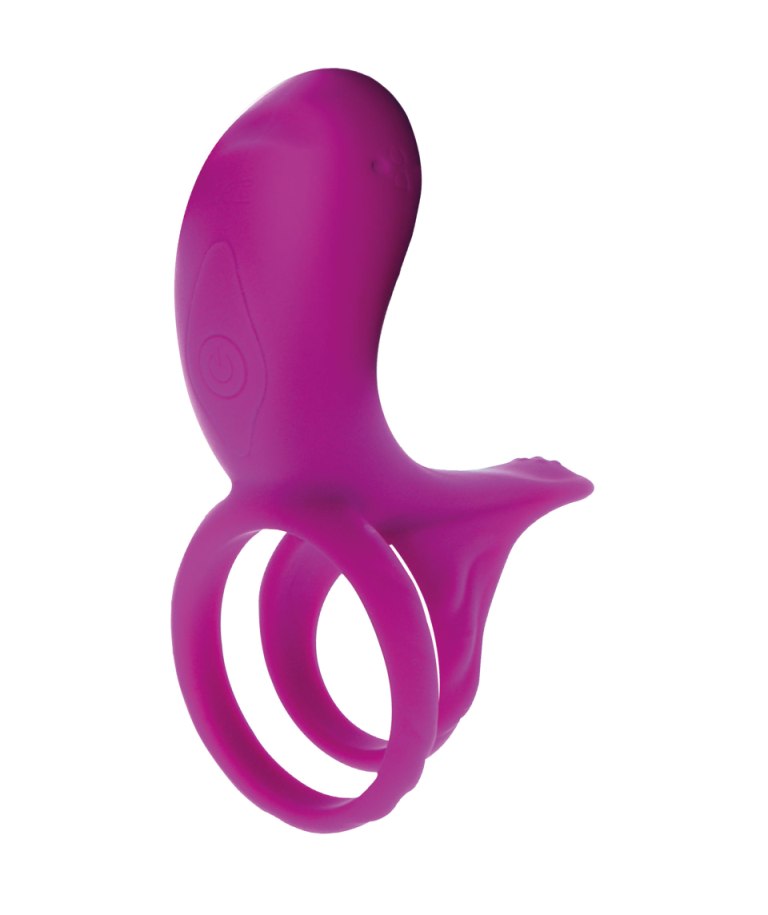 Inel de Penis pentru Cupluri Xocoon Remote Control Silicon Mov USB