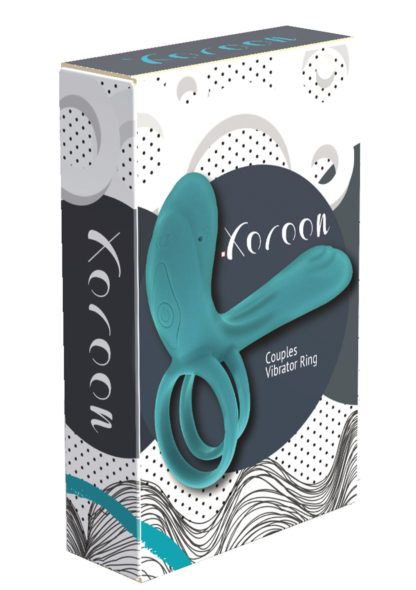 Inel de Penis pentru Cupluri Xocoon Remote Control Silicon Verde USB, Nr. 6, Erotic24.ro