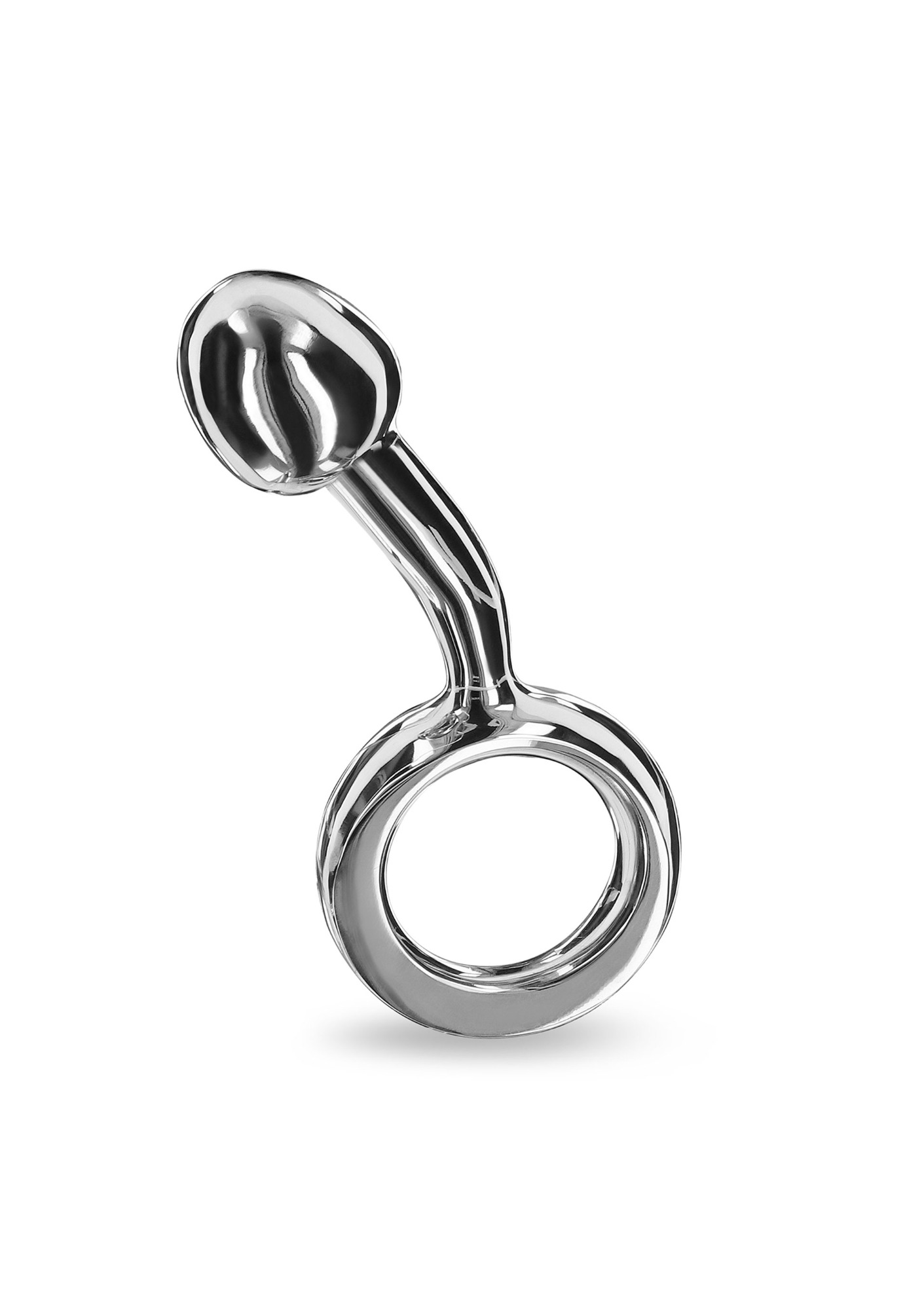 Dop Anal Fine Stimulation S, Otel Inoxidabil 11 cm, #2, Erotic24.ro