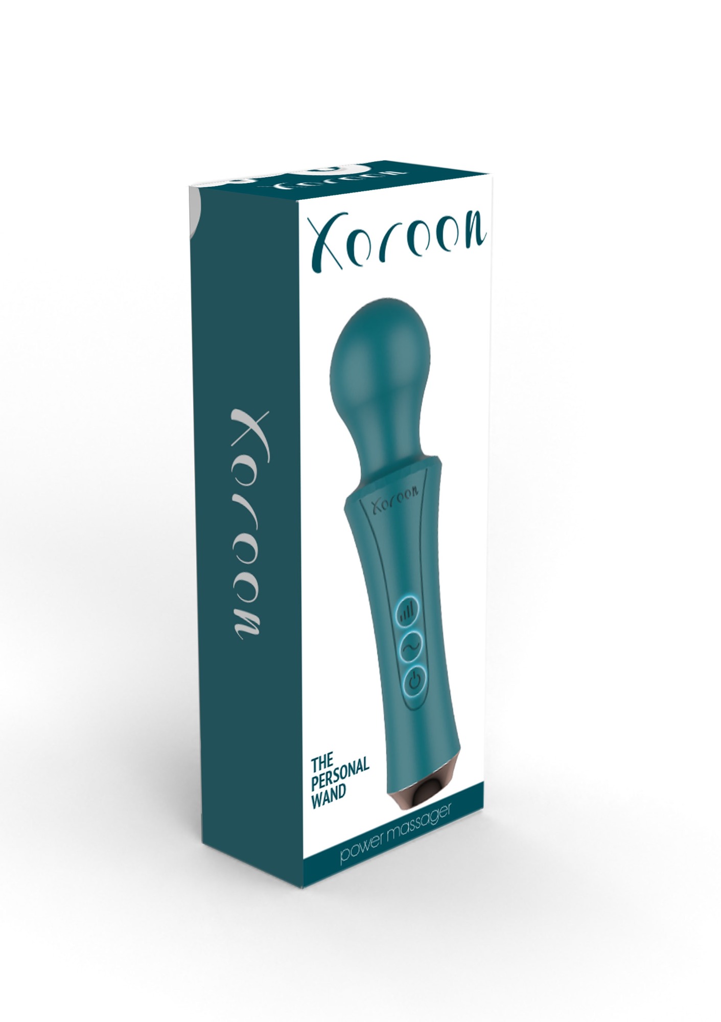 Vibrator The Personal Wand, 10 Moduri Vibratii, 3 Viteze, Silicon, USB, Verde, 18.5 cm, Nr. 7, Erotic24.ro
