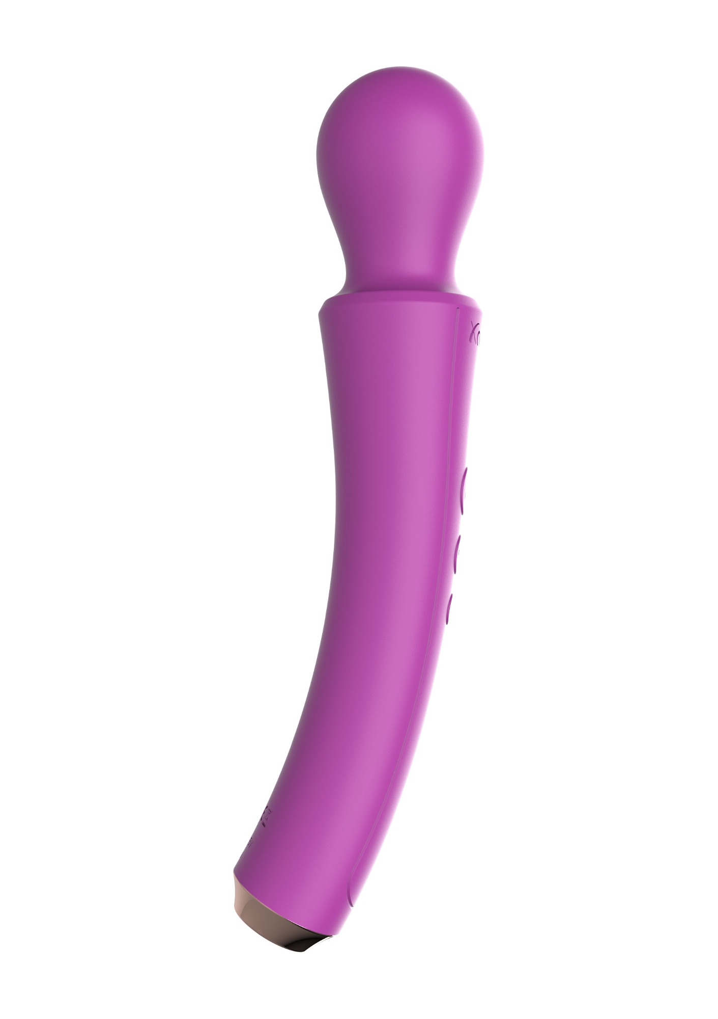Vibrator The Curved Wand, 10 Moduri Vibratii, 3 Viteze, Silicon, USB, Roz, 27 cm, #4, Erotic24.ro