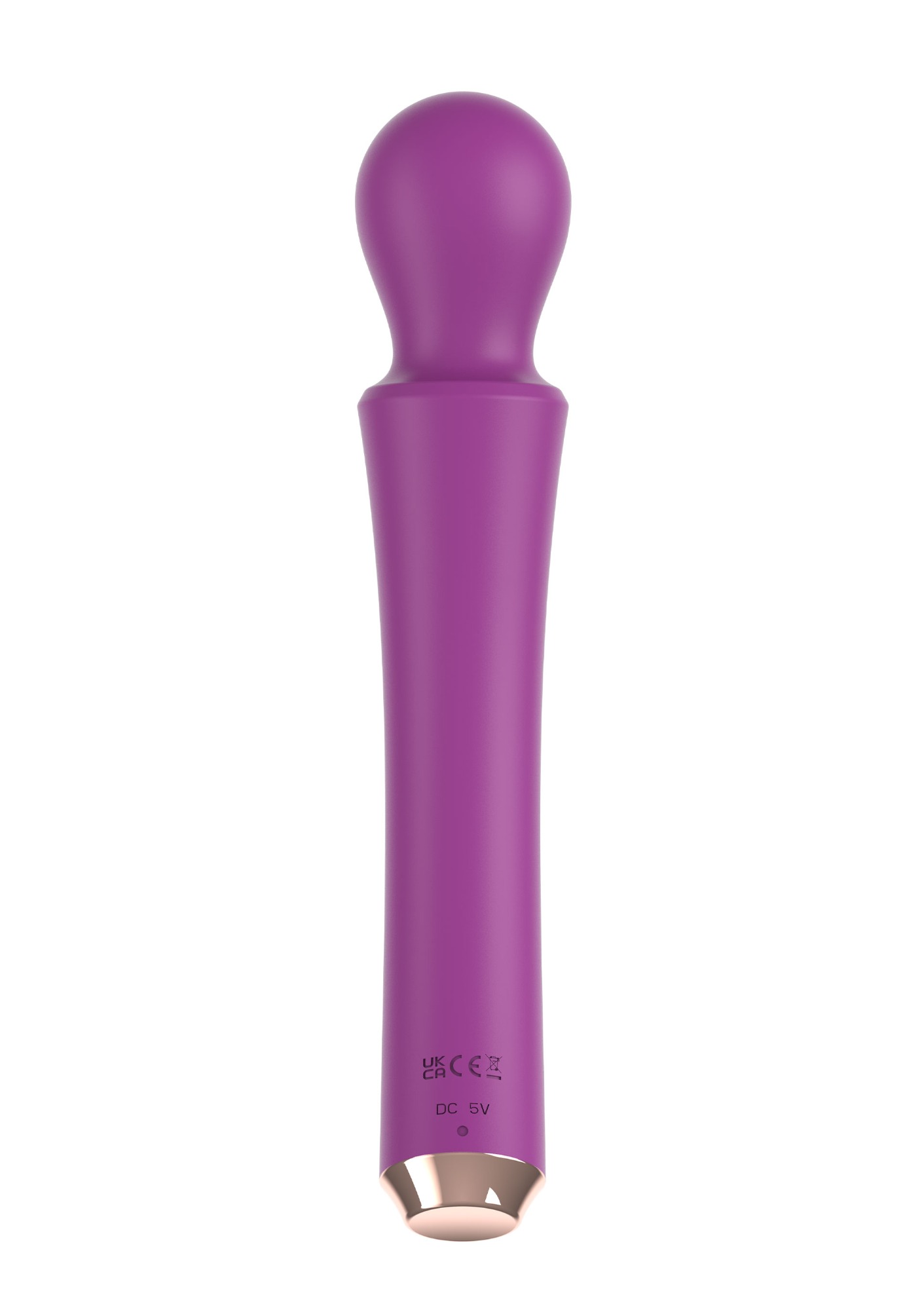 Vibrator The Curved Wand, 10 Moduri Vibratii, 3 Viteze, Silicon, USB, Roz, 27 cm, #5, Erotic24.ro