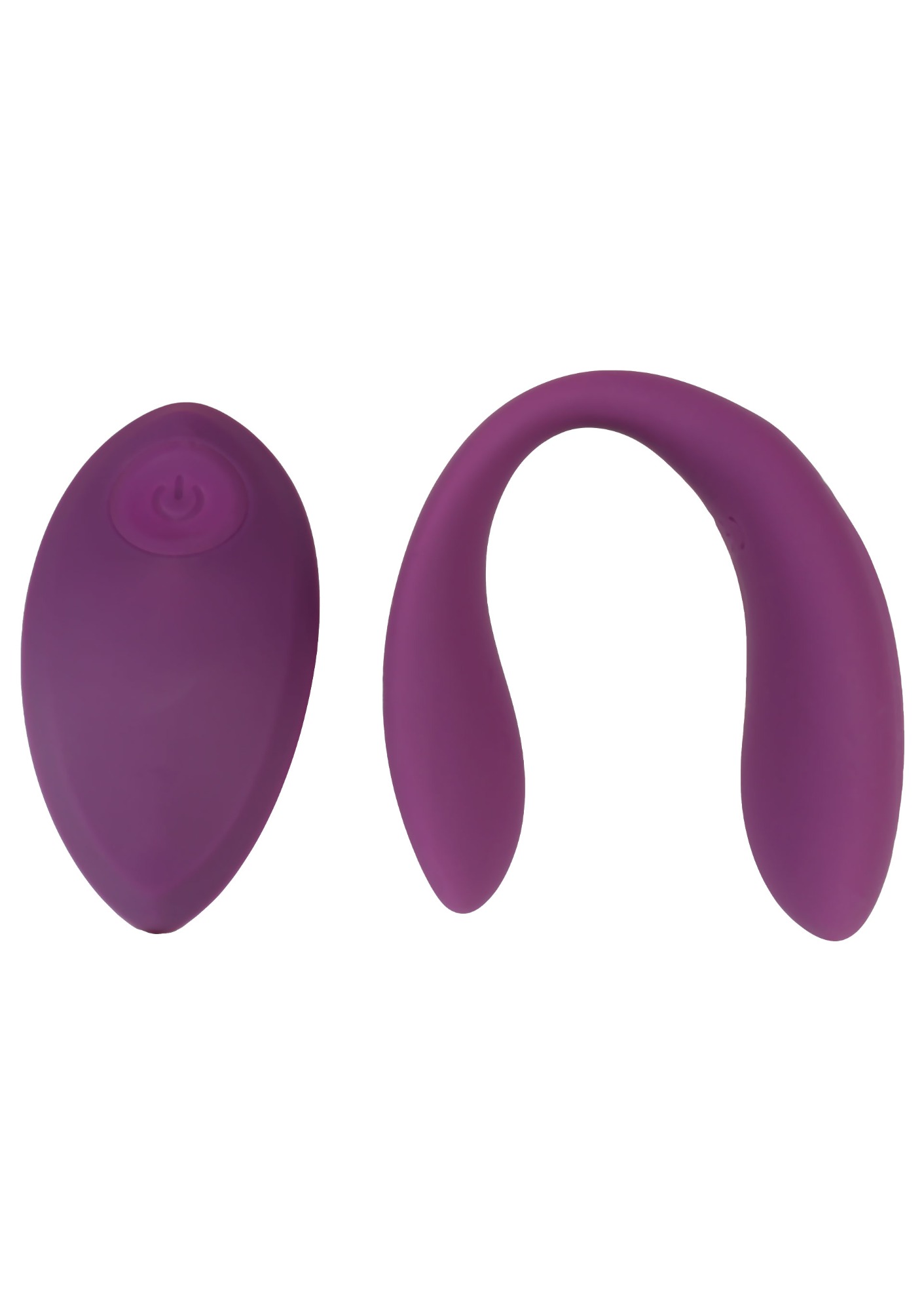 Vibrator Cuplu Bound Love, Remote Control, 10 Moduri Vibratii, Silicon, USB, Mov