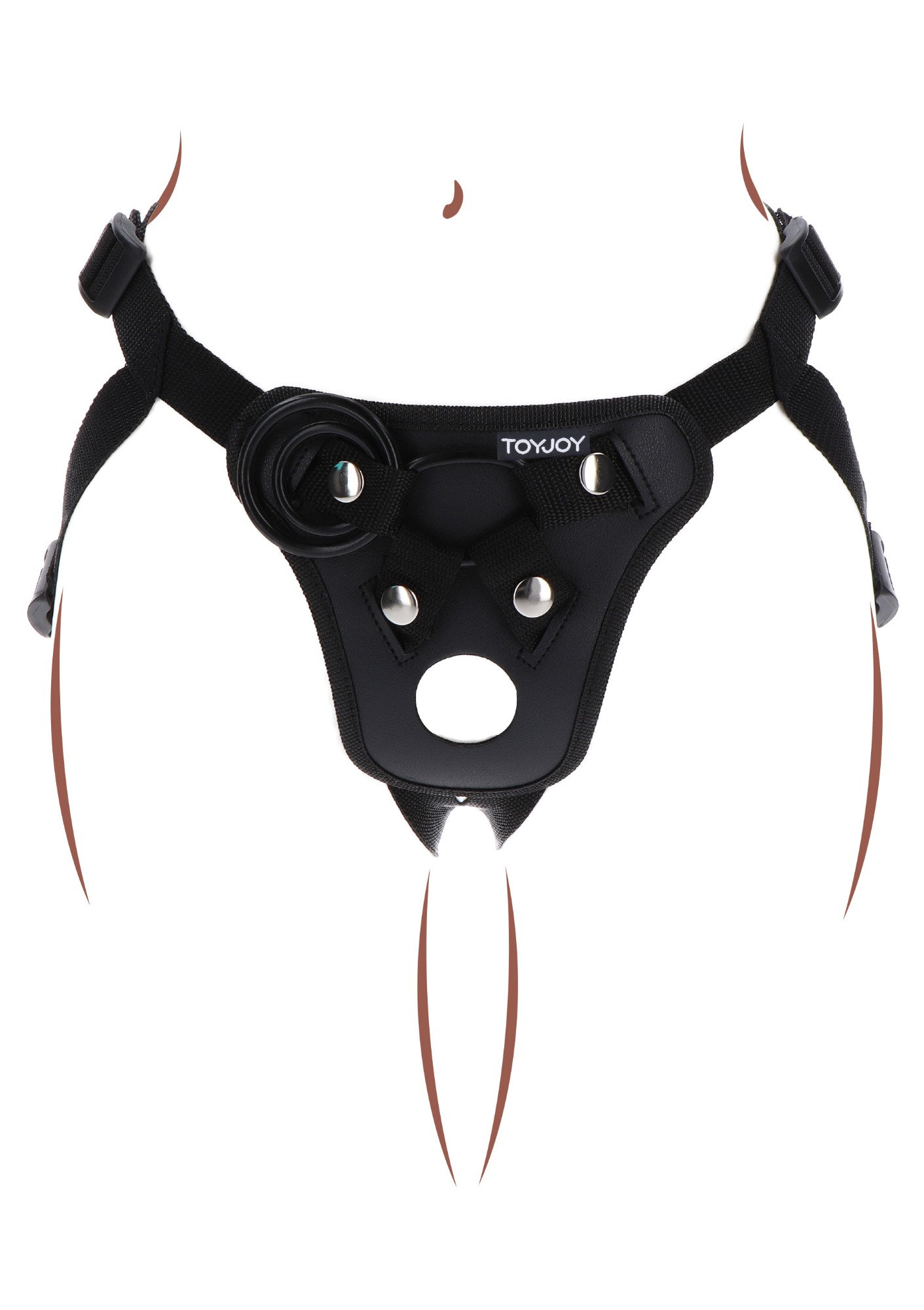 Strap-on Pleasure Harness Get Real , Nr. 3, Erotic24.ro