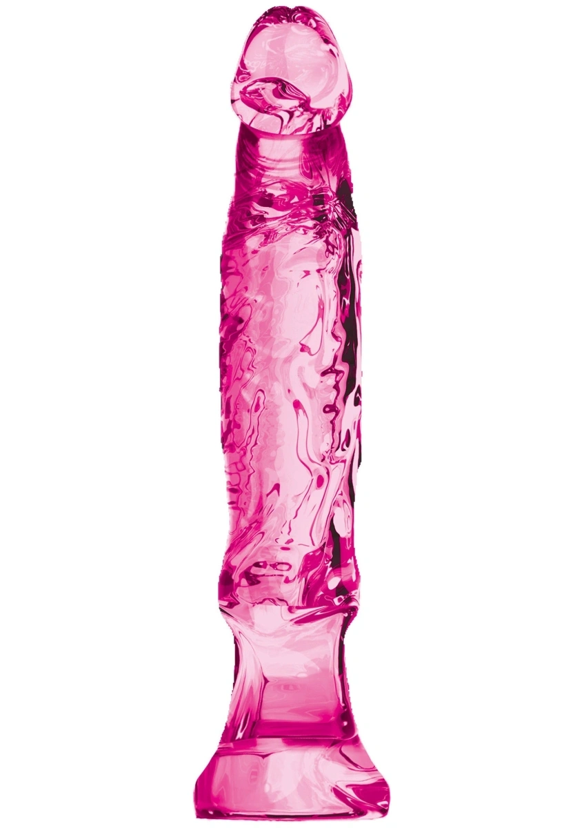 Dildo Anal Starter cu Ventuza, PVC, Roz, 16 cm, #1, Erotic24.ro