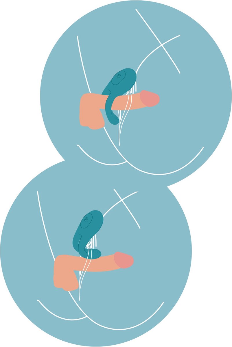 Inel Stimulator Love Connection, 7 Moduri Vibratii, Silicon, USB, Verde, #8, Erotic24.ro