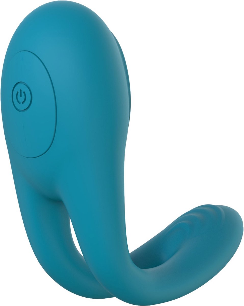 Inel Stimulator Love Connection, 7 Moduri Vibratii, Silicon, USB, Verde, #3, Erotic24.ro