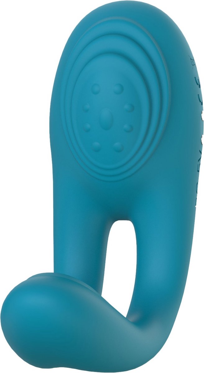 Inel Stimulator Love Connection, 7 Moduri Vibratii, Silicon, USB, Verde, #5, Erotic24.ro