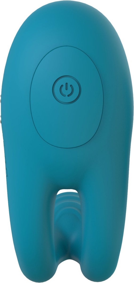 Inel Stimulator Love Connection, 7 Moduri Vibratii, Silicon, USB, Verde, #2, Erotic24.ro