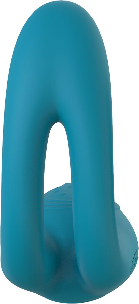 Inel Stimulator Love Connection, 7 Moduri Vibratii, Silicon, USB, Verde, #6, Erotic24.ro