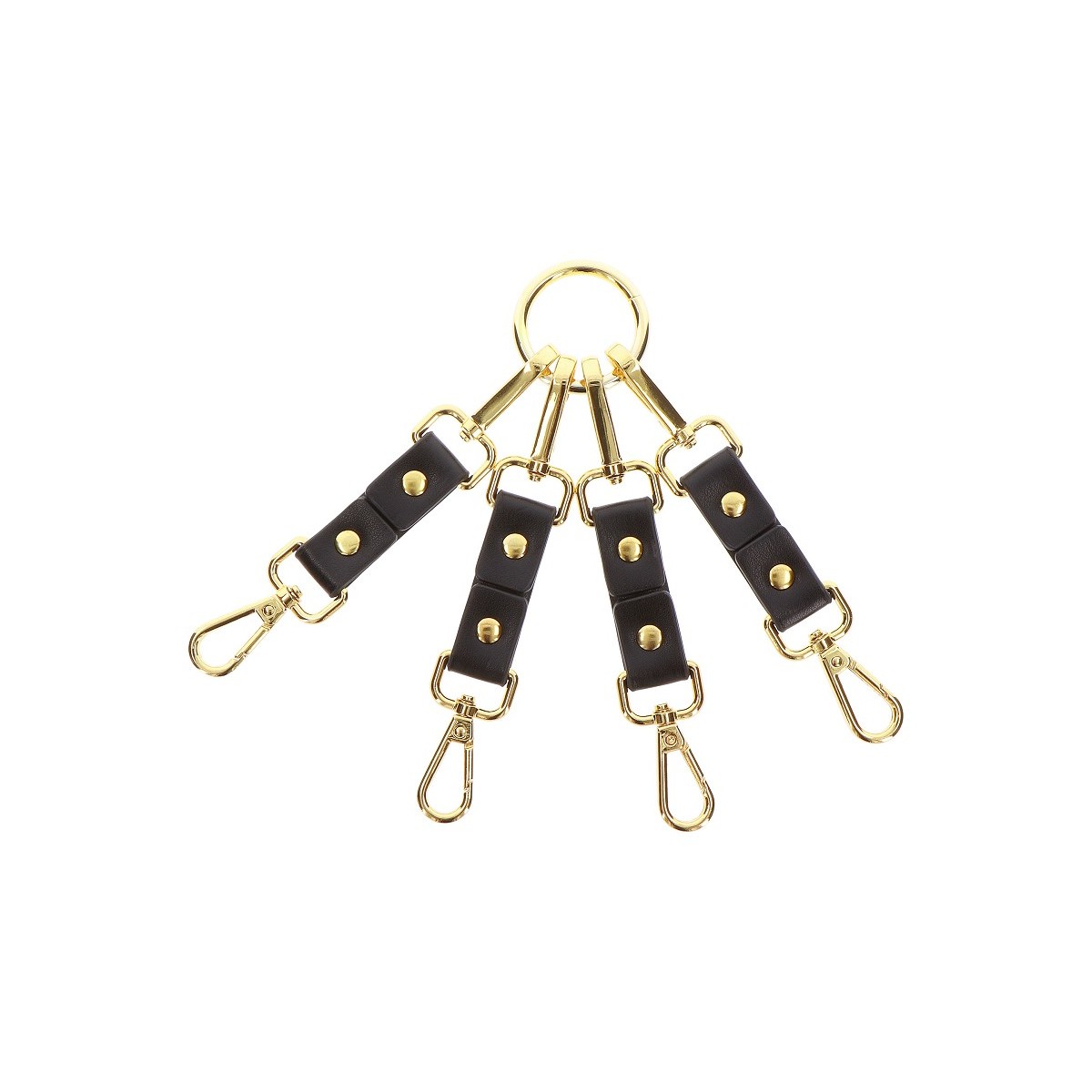 Accesoriu Prindere Catuse Maini si Glezne Vogue Taboom, Negru/Auriu, #3, Erotic24.ro