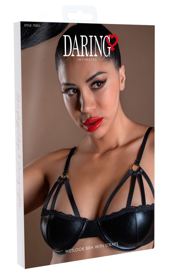Sutien Wetlook Daring, Negru, S, #3, Erotic24.ro
