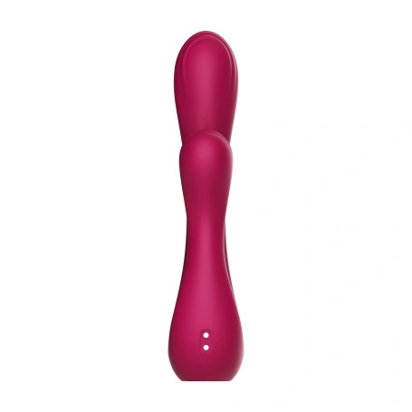 Vibrator Xocoon Sync Sensation, 10 Moduri Vibratii, Silicon, USB, Roz, 18.5 cm, #3, Erotic24.ro