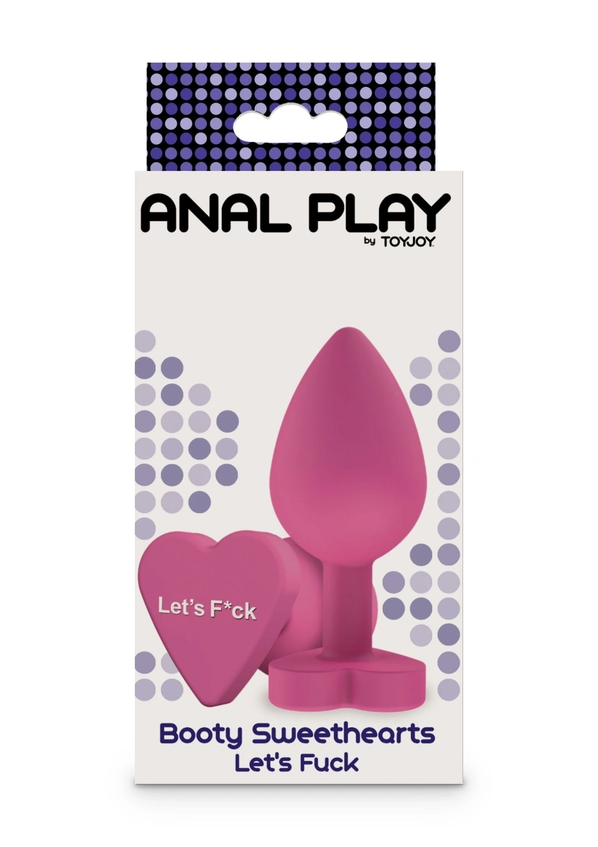 Dop Anal Let's Fuck, Silicon, Roz, 8.5 cm, Nr. 6, Erotic24.ro