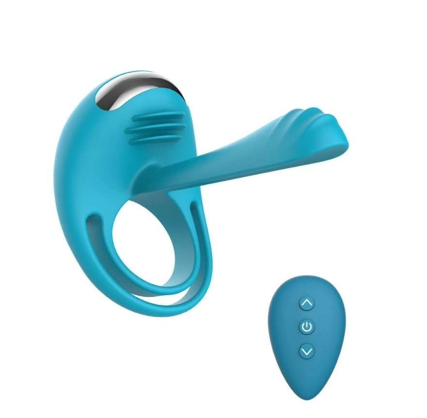 Inel de Penis Passionate Joy Stick, Remote Control, 7 Moduri Vibratii, Silicon, USB, Mov, #1, Erotic24.ro