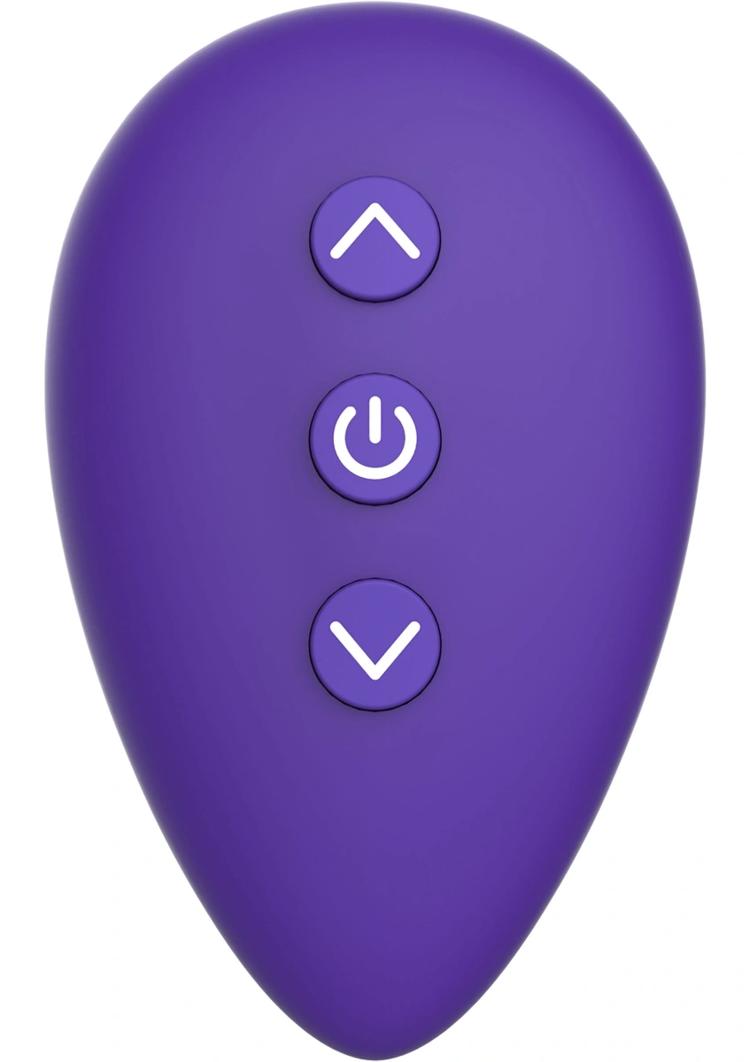 Inel de Penis Joy Ride To Paradise, Remote Control, 7 Moduri Vibratii, Silicon, USB, Mov, #7, Erotic24.ro