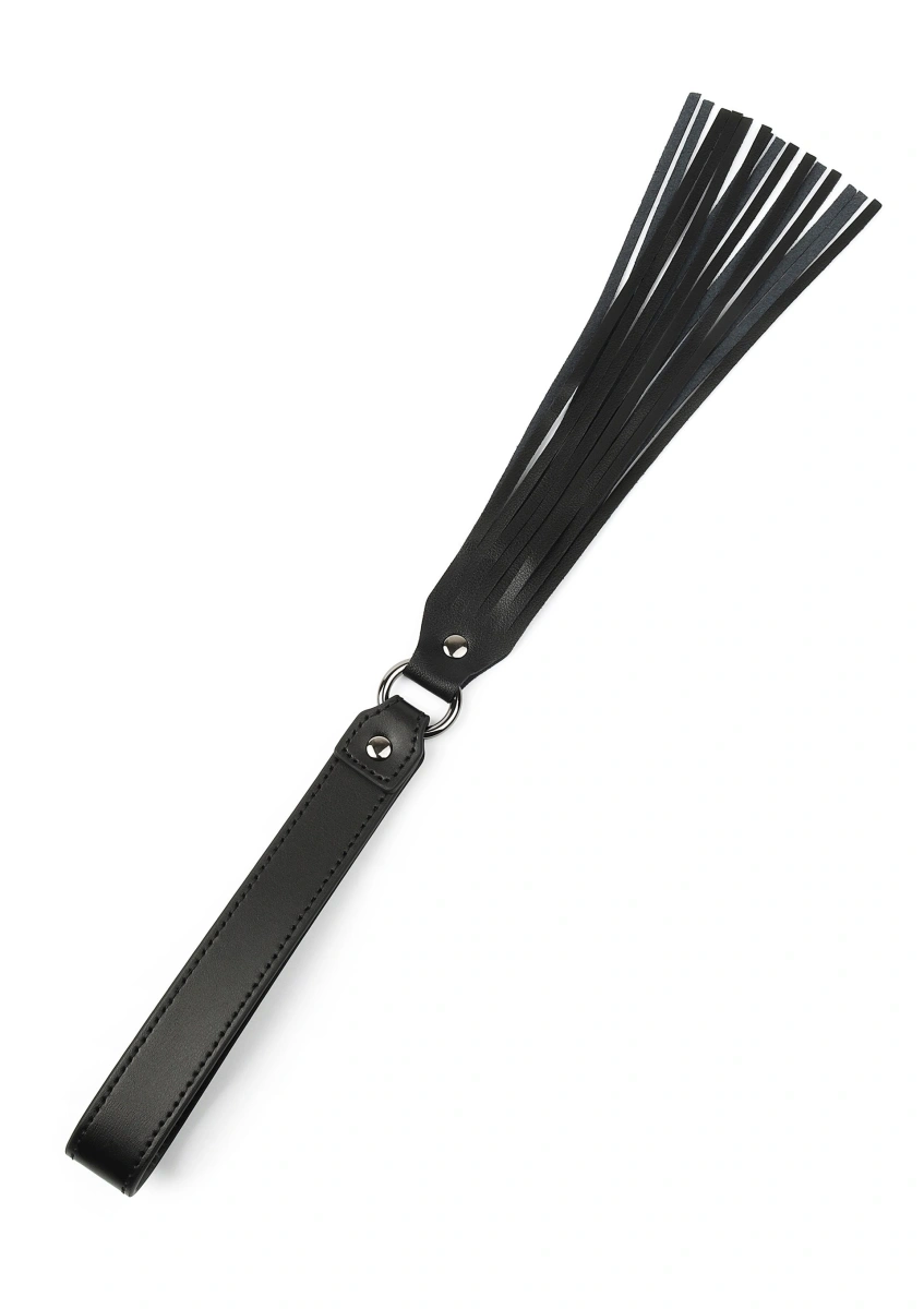 Bici din Piele Naturala, Negru, 42 cm, #1, Erotic24.ro