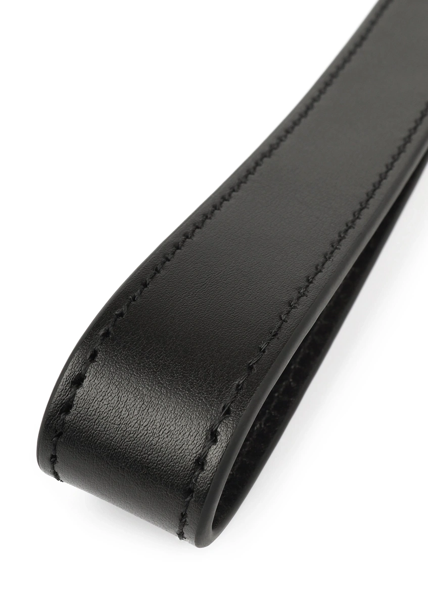 Bici din Piele Naturala, Negru, 42 cm, #4, Erotic24.ro