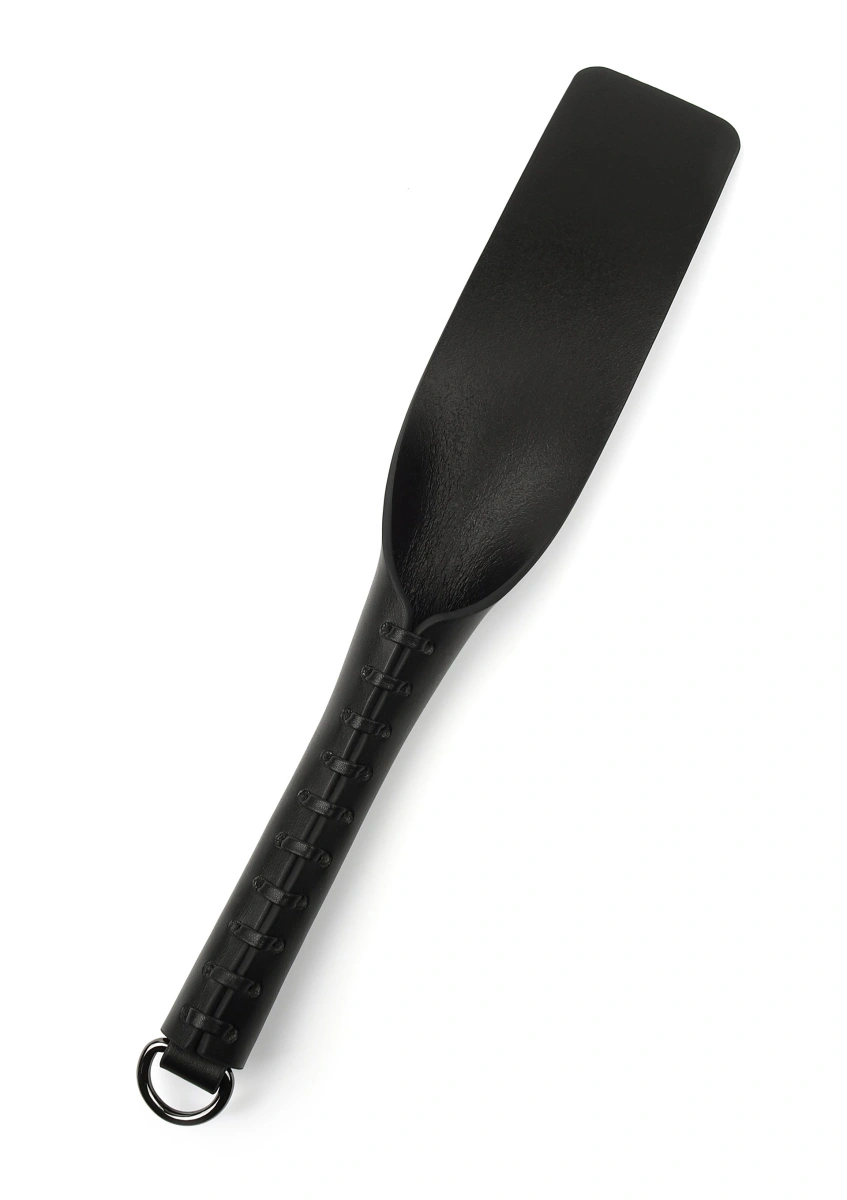 Padela din Piele Naturala, Negru, 34 cm, Nr. 1, Erotic24.ro