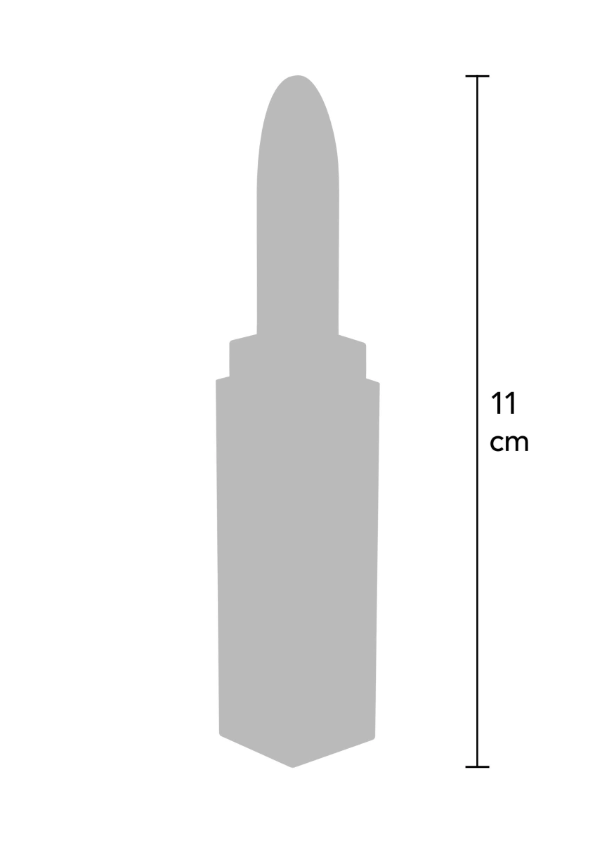 Vibrator Lipstick Sealed With A Kiss, 3 Capete Interschimbabile, Silicon, USB, Rosu, Nr. 10, Erotic24.ro