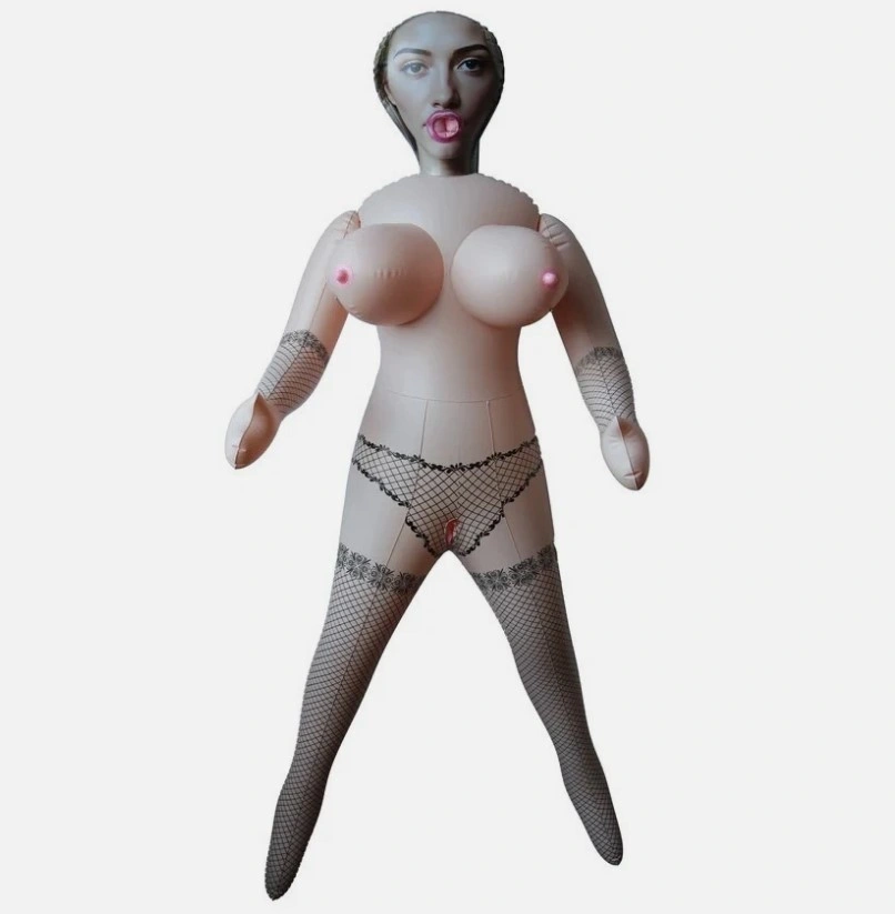 Papusa Gonflabila Britney 3 Canale de Penetrare, PVC, 145 cm, #2, Erotic24.ro