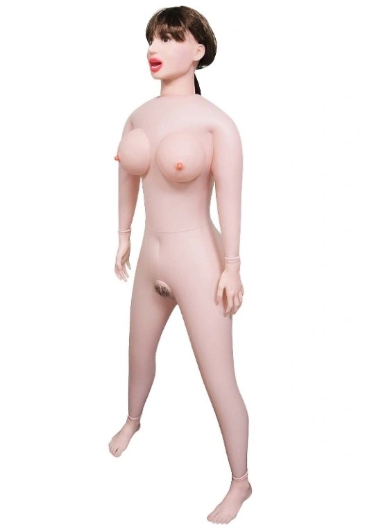 Papusa Gonflabila Foxy Roxy 3 Canale de Penetrare, PVC, Silicon, 160 cm, Nr. 2, Erotic24.ro