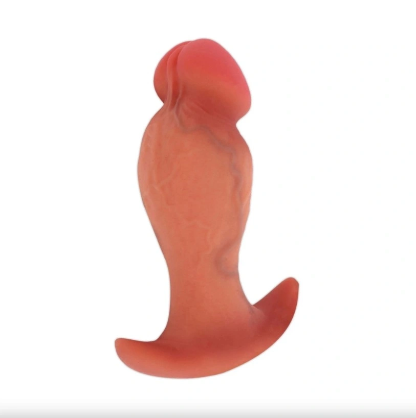 Dop Anal Realist Inferno, Silicon Lichid, Natural, 10 cm, Nr. 4, Erotic24.ro