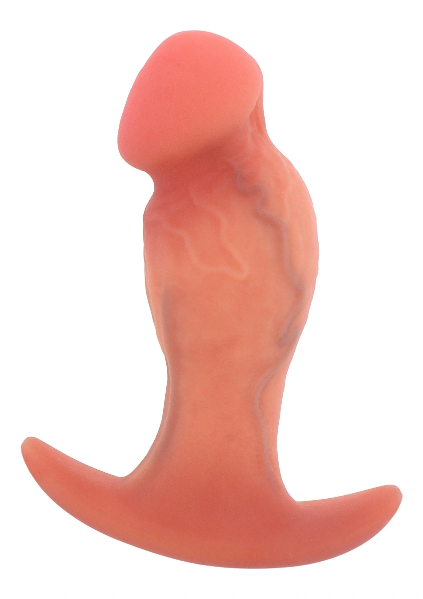 Dop Anal Realist Inferno, Silicon Lichid, Natural, 13 cm, #1, Erotic24.ro