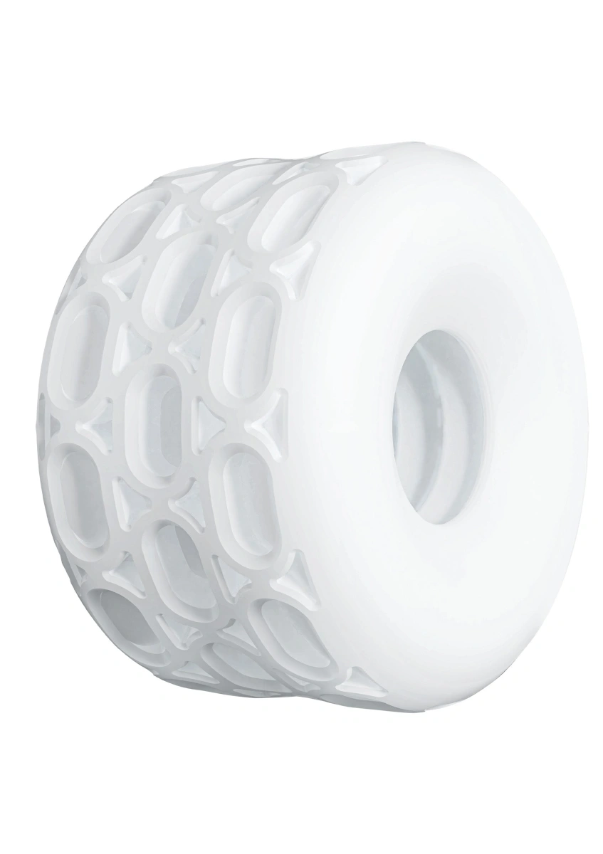 Stimulator Barbati Hero Flow 4 in 1, TPE Moale si Elastic, Alb, #3, Erotic24.ro