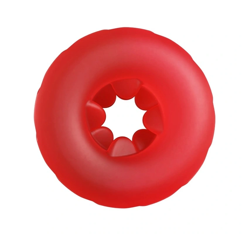 Inel de Penis 4-in-1 Hero Twister,  TPE Elastic, Rosu, #2, Erotic24.ro