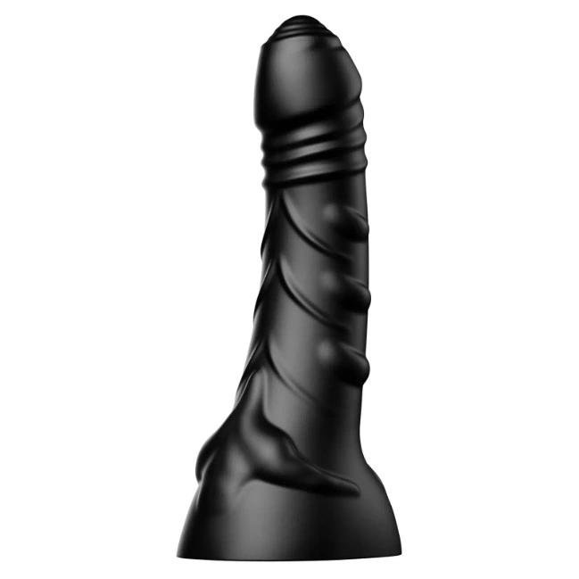 Dildo Inferno Big Boys Dong PVC, Negru, 34 cm, Nr. 1, Erotic24.ro
