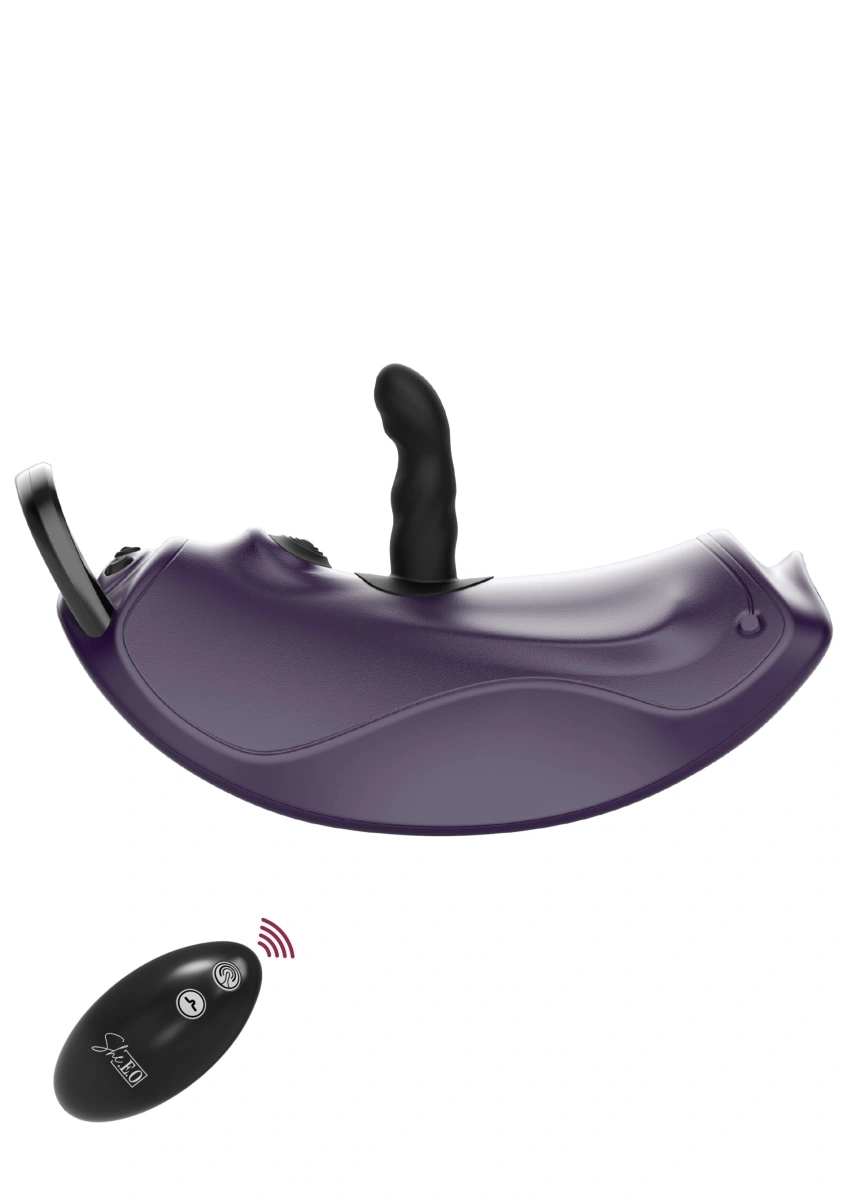 Masina de Sex Rodea Fuck Saddle, Remote Control, 2 Atasamente, Functii de Impingere si Pulsare, Silicon, USB, #1, Erotic24.ro