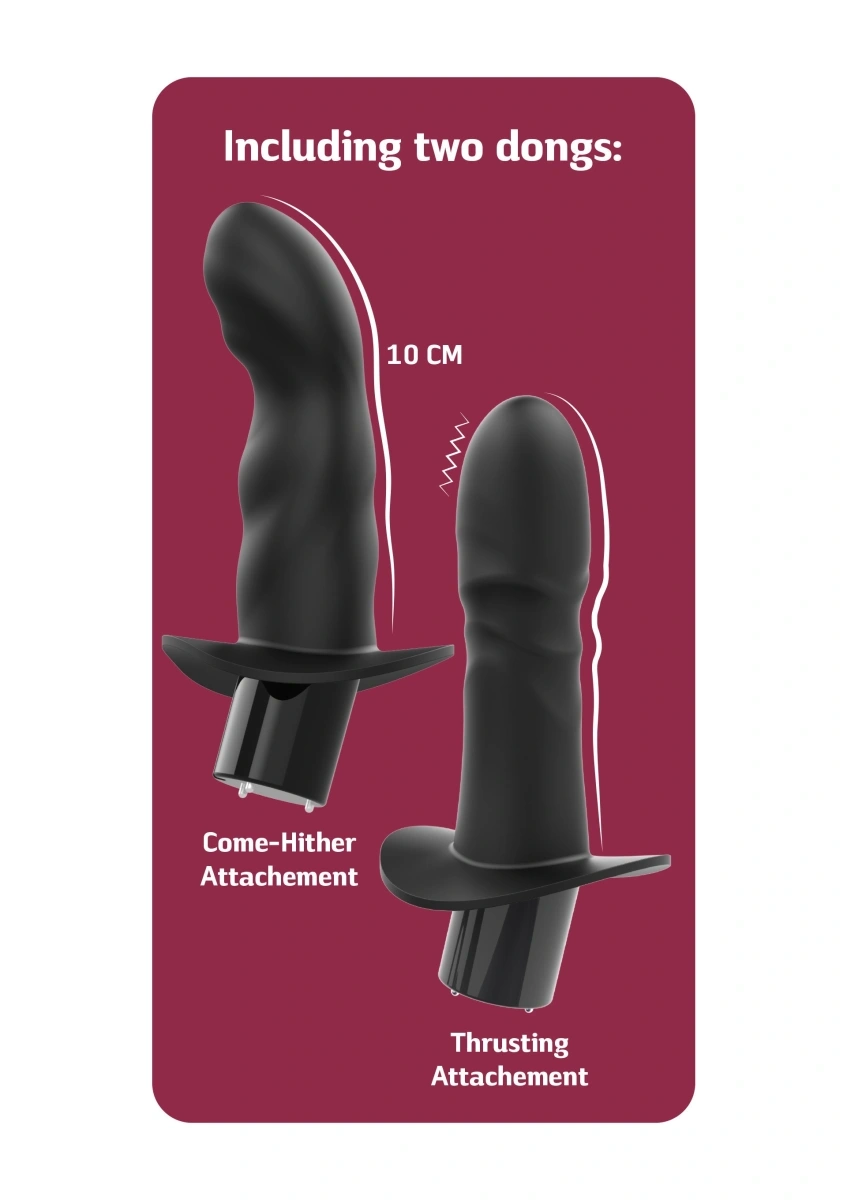 Masina de Sex Rodea Fuck Saddle, Remote Control, 2 Atasamente, Functii de Impingere si Pulsare, Silicon, USB, #3, Erotic24.ro