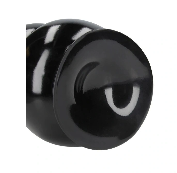 Dop Anal Ultra Collosus cu Ventuza, PVC, Negru, 35.5 cm, #3, Erotic24.ro