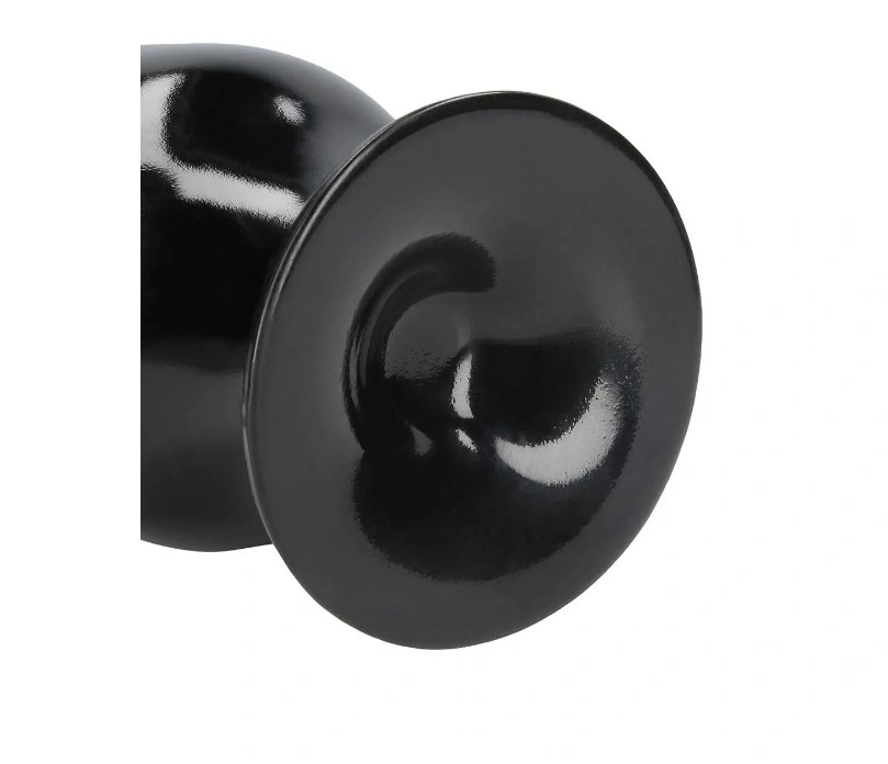 Dop Anal Mega X cu Ventuza, PVC, Negru, 32 cm, #3, Erotic24.ro