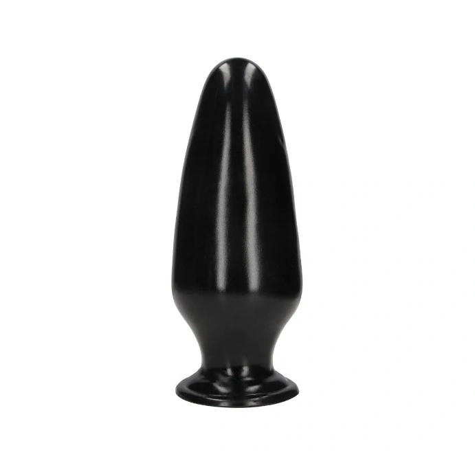 Dop Anal Mega X cu Ventuza, PVC, Negru, 32 cm, #1, Erotic24.ro