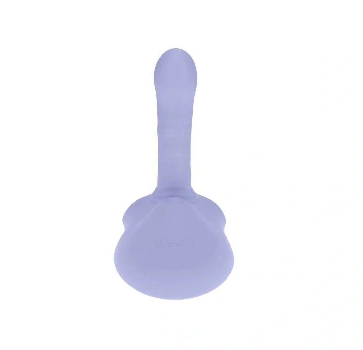 Stimulator Vibrating Pulse & Thrust Seat, Silicon, USB, Mov, 22.5 cm, Nr. 2, Erotic24.ro
