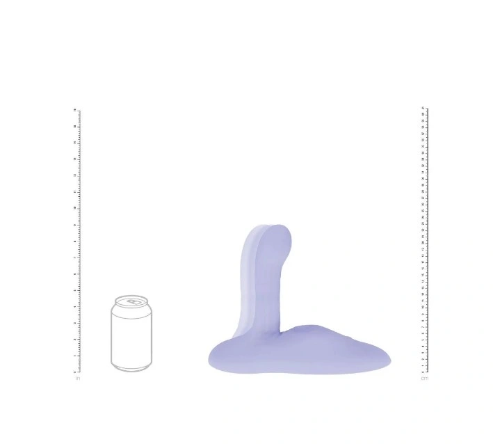 Stimulator Vibrating Pulse & Thrust Seat, Silicon, USB, Mov, 22.5 cm, Nr. 4, Erotic24.ro