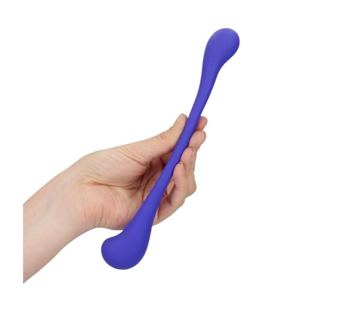 Stimulator Bendable Dual-Ended, Remote Control, Silicon, USB, Mov, Nr. 6, Erotic24.ro