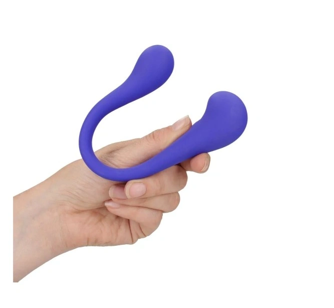Stimulator Bendable Dual-Ended, Remote Control, Silicon, USB, Mov, Nr. 3, Erotic24.ro