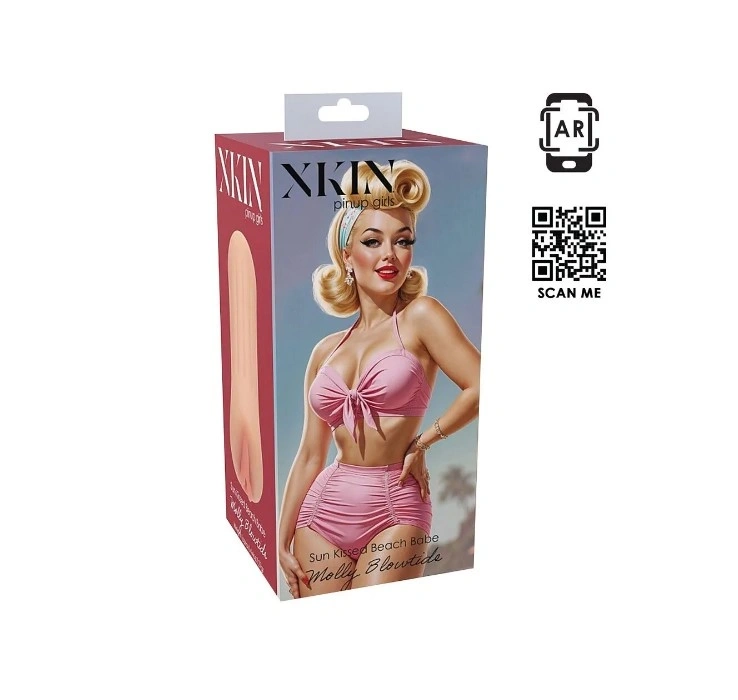 Masturbator Sun Kissed Beach Babe Molly Blowtide, TPE, Natural, 12 cm, #5, Erotic24.ro
