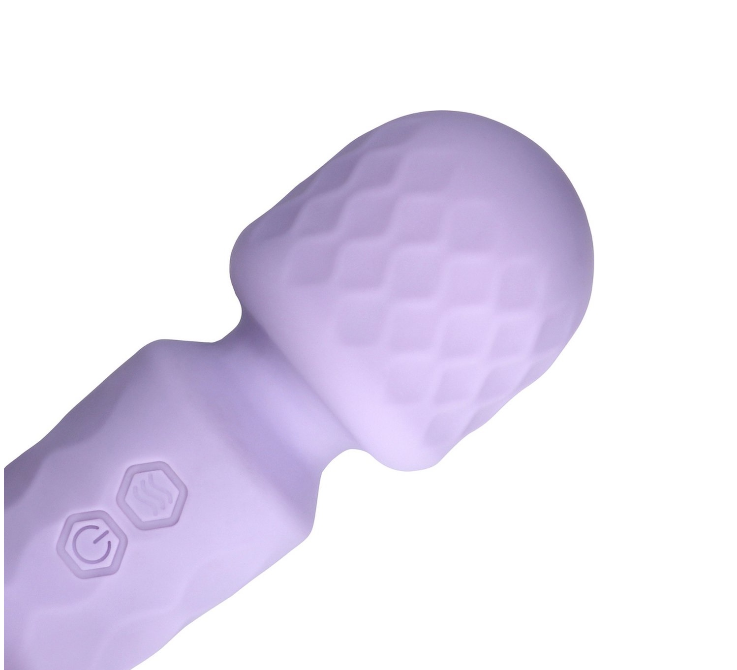 Vibrator Masaj Mini Wand Night Magic, 10 Moduri Vibratii, Silicon, USB, Mov, 11.4 cm, #3, Erotic24.ro