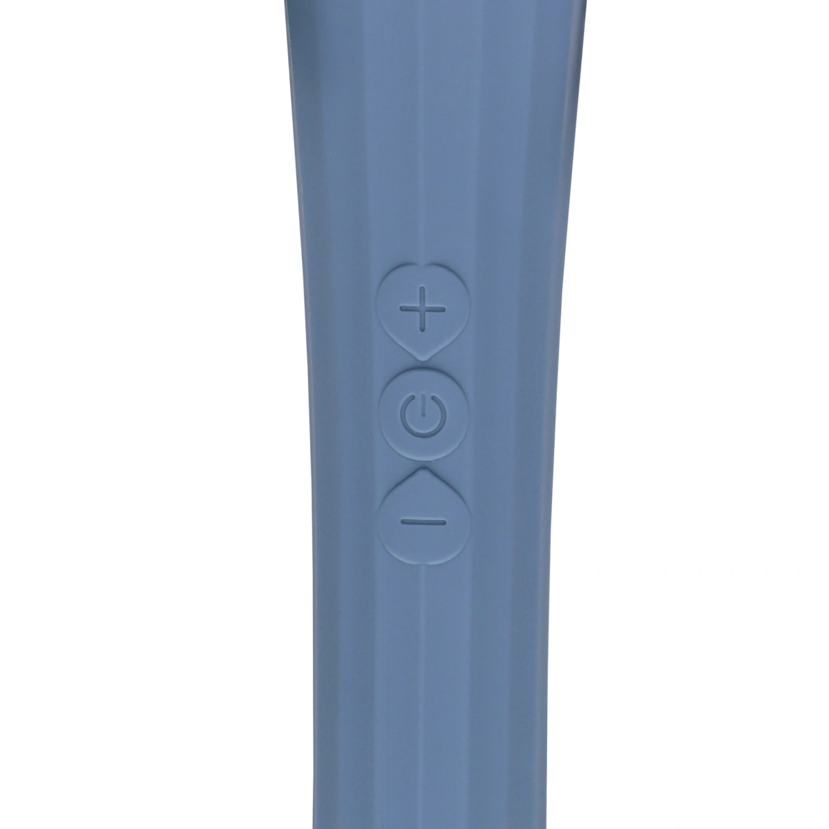 Vibrator Masaj Loveline Powerful Wand, 20 Moduri Vibratii, Silicon, USB, Albastru, 29.5 cm, #4, Erotic24.ro